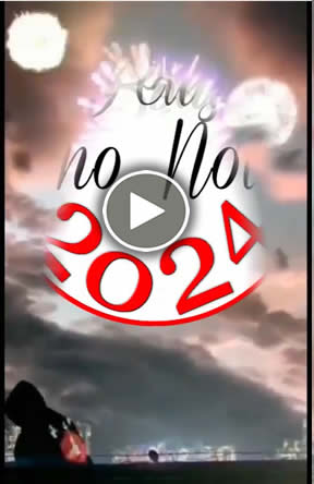 eliz Ano Novo 2025 vídeo no formato TikTok