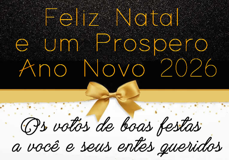 imagem elegante com texto: Os votos de boas festas a você e seus entes queridos